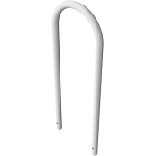 Round hoops of steel tube |  48 mm x 2,5 mm | for casting in concrete | without cross bar | total width: approx. 460 mm | hot-dip galvanized